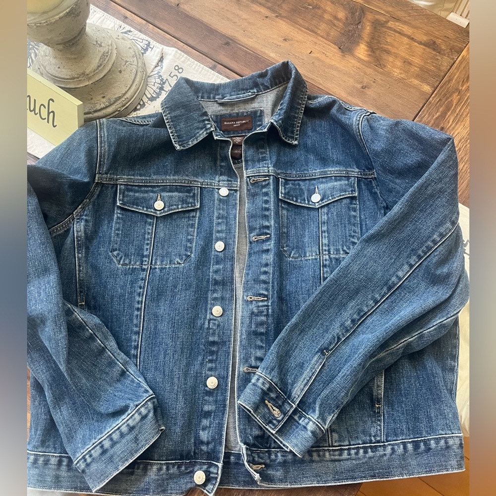 Banana Republic Men’s Denim Jacket XL